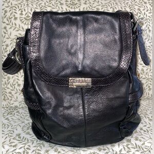 Jimmy Choo For‎ H&M Black Leather Handbag